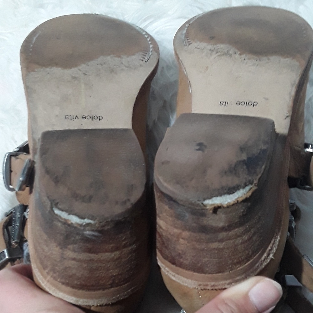 Dolce Vita | Tan Western Style Buckle Booties - Picture 7 of 7